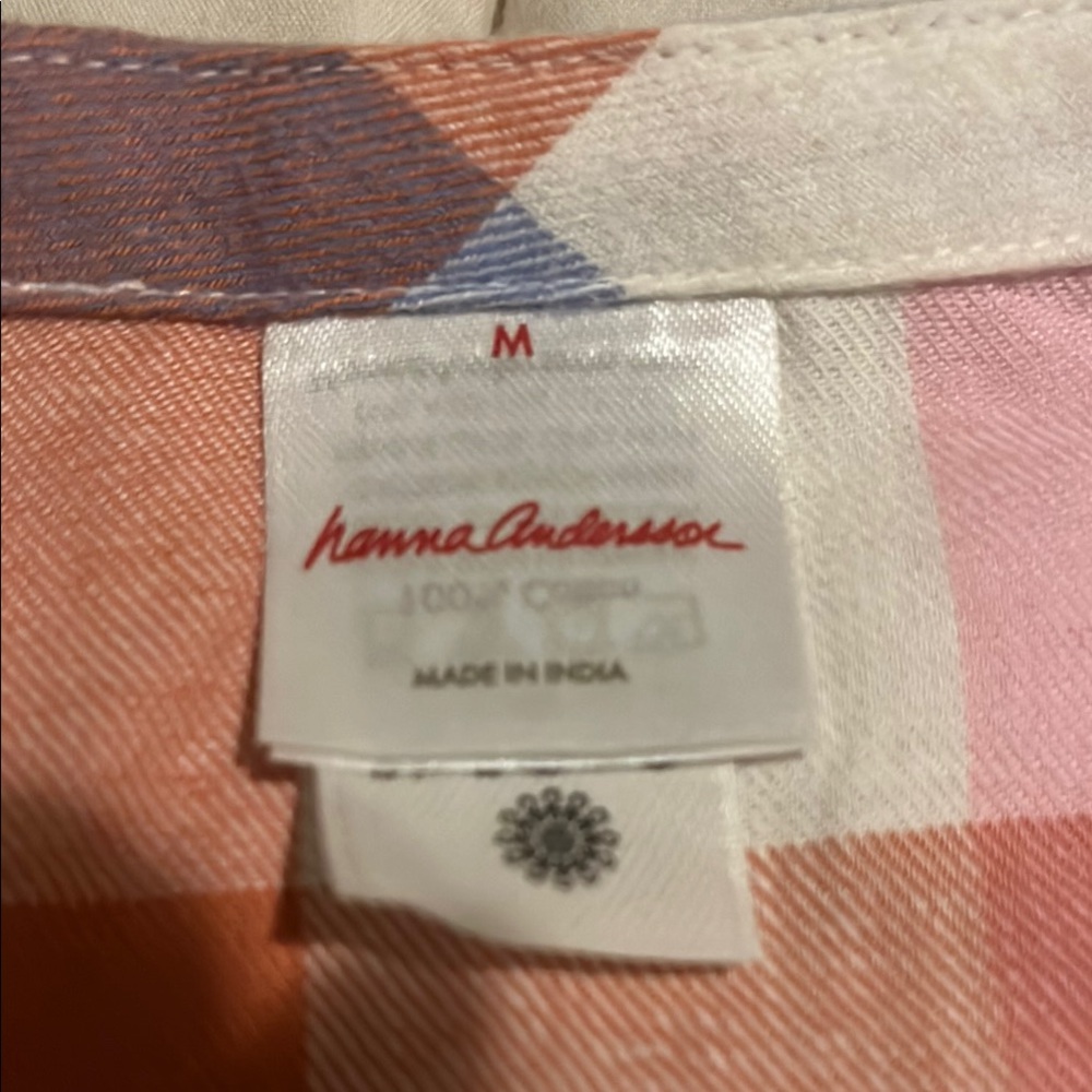 Hanna Andersson Pink and Blue Checkered Dress